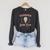 Summer Book Club Raglan Sleeve Sweatshirt Dark Grey Heather