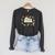 Summer Girl Book Club Beach Vacation For Book Lovers Raglan Sleeve Sweatshirt Dark Grey Heather