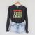 Support Your Local Library Book Readers Lovers Teacher Raglan Sleeve Sweatshirt Dark Grey Heather