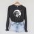 T-Rex Bookworm Book Reading Dinosaur Lover Raglan Sleeve Sweatshirt Dark Grey Heather