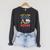 Tap Dancer Girl Who Loves Tap Dance & Books Raglan Sleeve Sweatshirt Dark Grey Heather