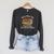 That's What i Do i Read Books And i Know Things Vintage Art Raglan Sleeve Sweatshirt Dark Grey Heather