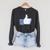 Thumbs Up Like Face Book Icon Raglan Sleeve Sweatshirt Dark Grey Heather