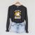 Trick Or Treating Ask For Books Halloween Book Lover Reading Raglan Sleeve Sweatshirt Dark Grey Heather