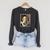 Never Underestimate The Power Of A Girl With A Book T-Shirt Raglan Sleeve Sweatshirt Dark Grey Heather