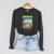 Unearth A Story Dinosaur Books Summer Reading 2026 Raglan Sleeve Sweatshirt Dark Grey Heather