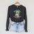 Unearth a Story Summer Reading 2026 Cute Dinosaur Book Lover Raglan Sleeve Sweatshirt Dark Grey Heather
