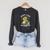 Unearth a Story Triceratops Dinosaur Reading Books Cute Dino Premium Tri-Blend Raglan Sleeve Sweatshirt Dark Grey Heather