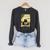 Vintage Japanese Cat Book Lovers Librarian Cat Dad Teacher Raglan Sleeve Sweatshirt Dark Grey Heather