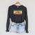 Vintage Reading For Avid Reader Men Women Book Lover Raglan Sleeve Sweatshirt Dark Grey Heather