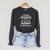 Vintage Reading Reader Read Bibliomane Library Book Raglan Sleeve Sweatshirt Dark Grey Heather