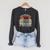 Vintage Retro Easily Distracted By Cats And Books Cat Raglan Sleeve Sweatshirt Dark Grey Heather Vintage Retro Easily Distracted By Cats And Books Cat Raglan Sleeve Sweatshirt Dark Grey Heather