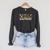 Wild About Books Leopard I Love Reading Book Lover Raglan Sleeve Sweatshirt Dark Grey Heather