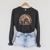 Wild About Reading Books Reader Lover Library Day Librarian Raglan Sleeve Sweatshirt Dark Grey Heather