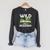 Wild About Reading Lovers Avid Readers Bookworms Book Lovers Raglan Sleeve Sweatshirt Dark Grey Heather
