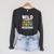 Wild About Reading Safari Animals Books Teacher Student Raglan Sleeve Sweatshirt Dark Grey Heather