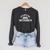 Women's Book Glasses Cool Men Women Kids Reading Raglan Sleeve Sweatshirt Dark Grey Heather