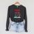 Women's Book Lover 10 Ways To Become a Reader Quote Raglan Sleeve Sweatshirt Dark Grey Heather