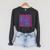 Women's Coquette Book Lover Raglan Sleeve Sweatshirt Dark Grey Heather