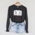 Women's Good Place Right Now In My Book Of Course Not Mentally Raglan Sleeve Sweatshirt Dark Grey Heather