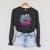 Women's I Lift So I Can Carry More Books Reader Librarian Raglan Sleeve Sweatshirt Dark Grey Heather