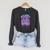 Women's Lift So I Can Carry More Books Reader Workout Raglan Sleeve Sweatshirt Dark Grey Heather