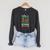 Women's Unearth A Story Summer Reading Program 2026 Dinosaur Book Raglan Sleeve Sweatshirt Dark Grey Heather