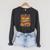 Women's Wild About Reading Zoo Animals For Bookworm Book Reader Raglan Sleeve Sweatshirt Dark Grey Heather