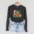 Have Yourself A Smutty Little Christmas You For Book Lovers Raglan Sleeve Sweatshirt Dark Grey Heather