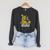 Zoo Animals Wild About Reading Books Reader Lover Librarian Raglan Sleeve Sweatshirt Dark Grey Heather