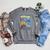 Animorphs The Solution Opossum Transformation Book Cover Raglan Sleeve Sweatshirt Deep Heather