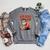 Anti Social Book Club Vintage Retro Reader Art Premium Tri-Blend Raglan Sleeve Sweatshirt Deep Heather