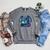 Book Dragon Reading Lover Raglan Sleeve Sweatshirt Deep Heather