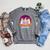 Book Ghost Reading Halloween Teacher For Men Women Raglan Sleeve Sweatshirt Deep Heather