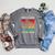 Book Lover When In Doubt Go To The Library Raglan Sleeve Sweatshirt Deep Heather