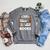 Book Reader Reading Lover Raglan Sleeve Sweatshirt Deep Heather