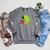 Books Before Bipeds Raglan Sleeve Sweatshirt Deep Heather