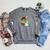 Books Sea Otter Teacher Raglan Sleeve Sweatshirt Deep Heather