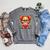 Chihuahua Reading a Book Dog Raglan Sleeve Sweatshirt Deep Heather