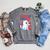 Childless Cat Ladies Vote Kamala Harris Cute Comic Book Cat Raglan Baseball Tee Raglan Sleeve Sweatshirt Deep Heather