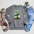 I Closed My Book To Be Here So This Better Be Good _ _- Raglan Sleeve Sweatshirt Deep Heather