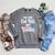 All The Cool Kids Are Reading Book Vintage Retro Sunset Raglan Sleeve Sweatshirt Deep Heather