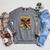 Cthulhu Lord Of Madness Vintage Comic Book Cover Raglan Sleeve Sweatshirt Deep Heather