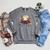 Cute Book Super Hero Reading Superhero Raglan Sleeve Sweatshirt Deep Heather