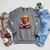 Cute Dog Golden Retriever Reading Book Raglan Sleeve Sweatshirt Deep Heather