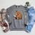 Cute Tiger Is Reading a Book Reading Tiger Raglan Sleeve Sweatshirt Deep Heather