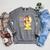 Disney Princess Never Judge A Book By Its Cover Raglan Sleeve Sweatshirt Deep Heather