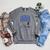 DOAWK Indoor Person Eat Sleep Game Repeat Book Series Raglan Sleeve Sweatshirt Deep Heather