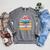 Donut Stop Reading Cute Book Reader Bookworm Donut Day Raglan Sleeve Sweatshirt Deep Heather