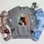 Easily Distracted By Cats And Books For Cat Lovers For Men Women Girls Kids Raglan Sleeve Sweatshirt Deep Heather